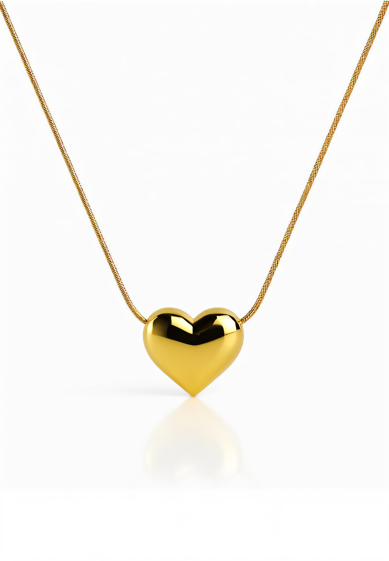 EverShine™ Gold Heart Pendant Necklace