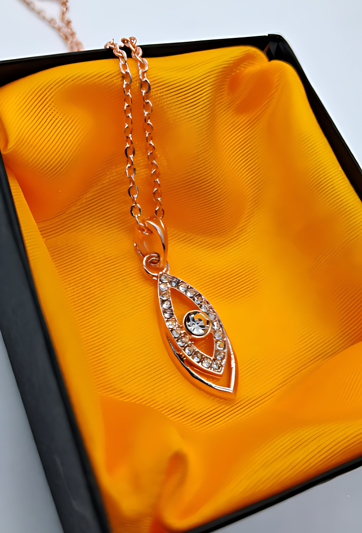 Radiant Evil Eye Necklace