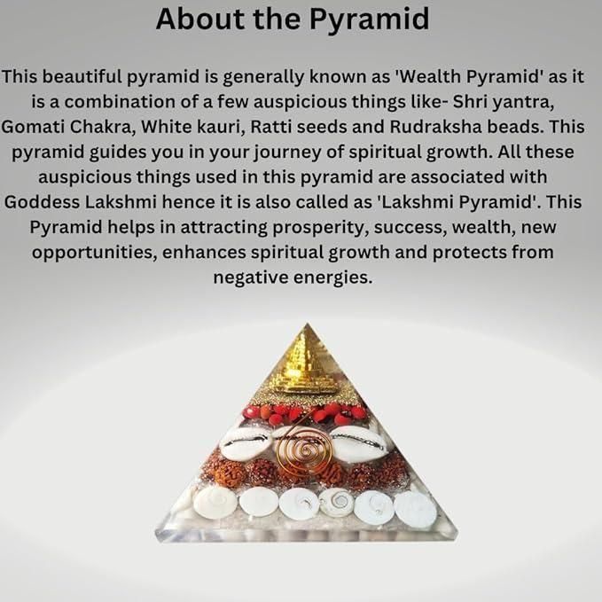 Shri Yantra Gomti Chakra Laxmi Pyramid