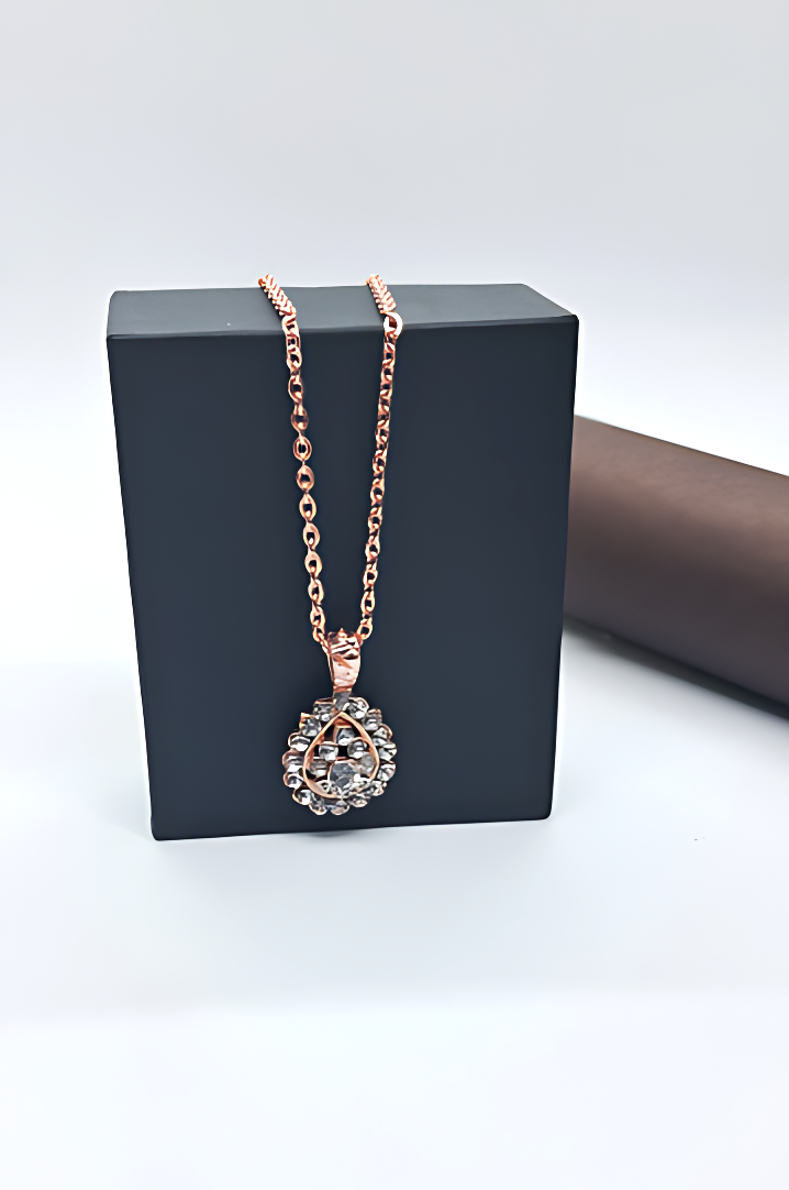 Luxe Shine Rose Gold Pendant