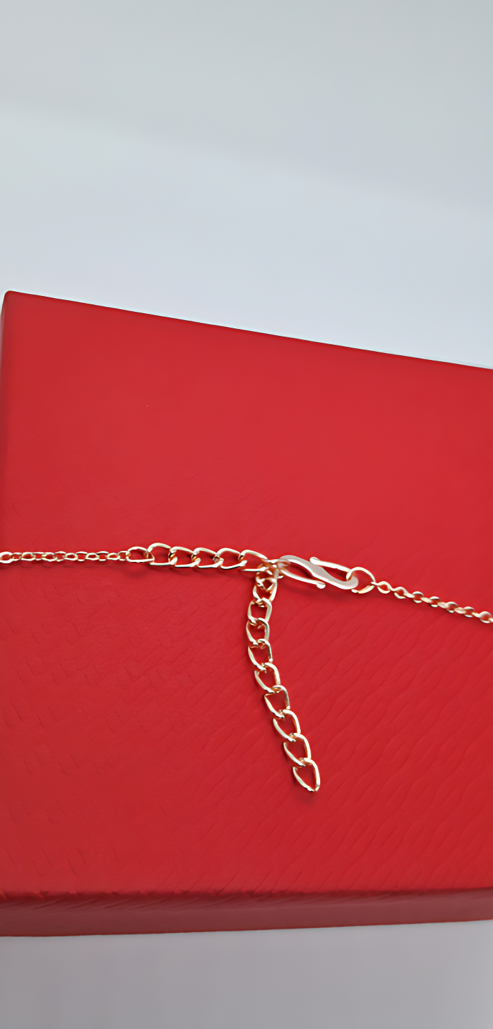 Rose Gold   Double Chain Necklace