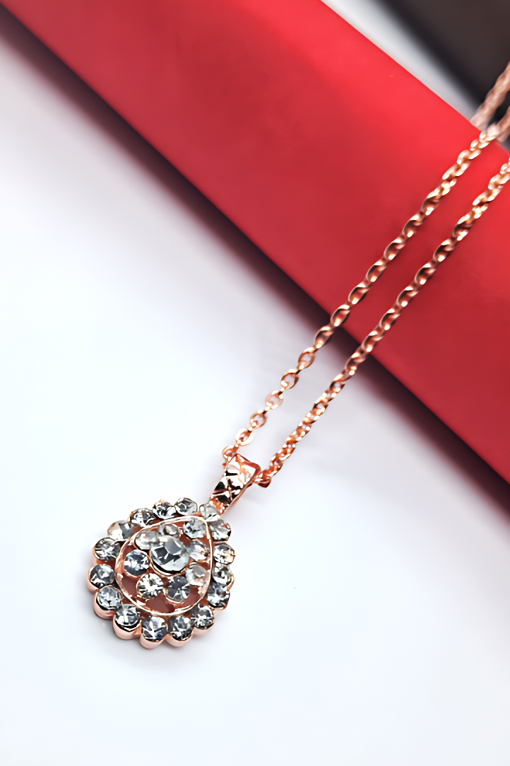 Luxe Shine Rose Gold Pendant