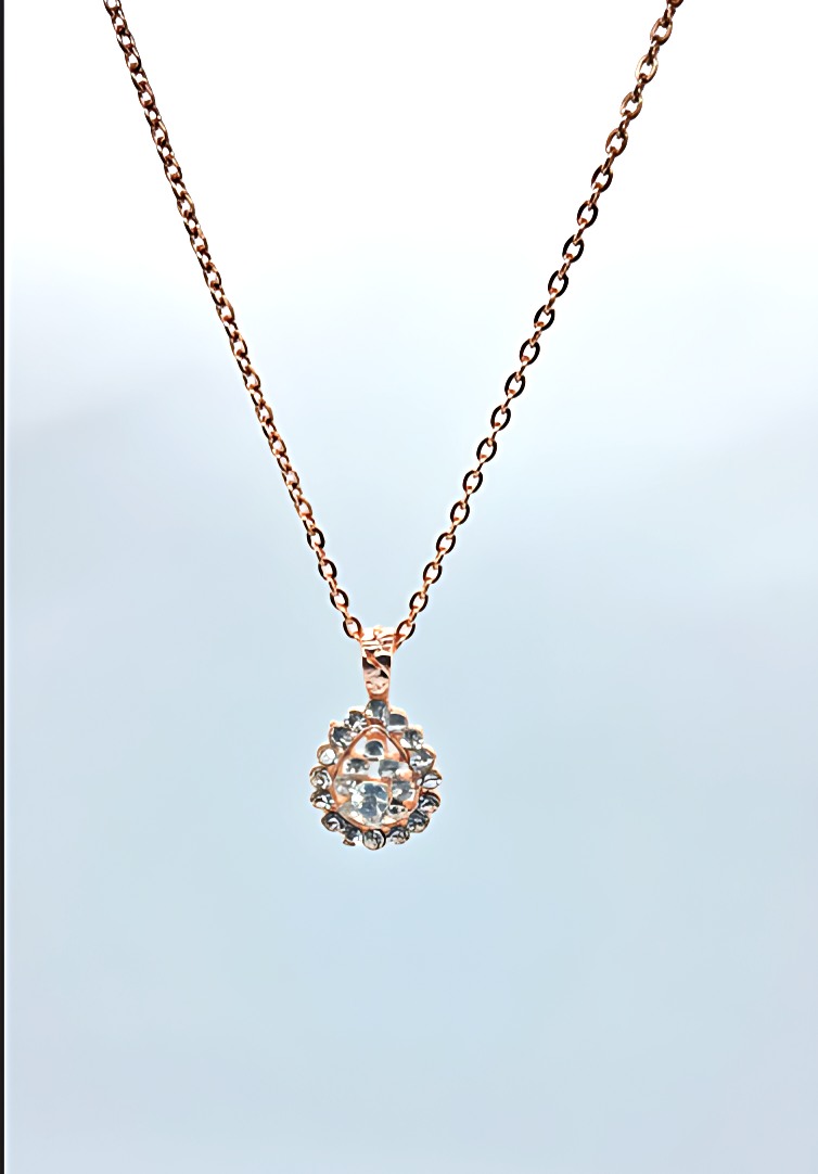 Luxe Shine Rose Gold Pendant