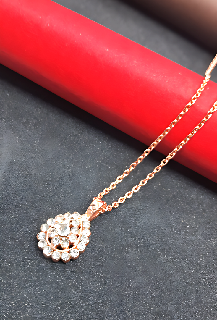 Luxe Shine Rose Gold Pendant